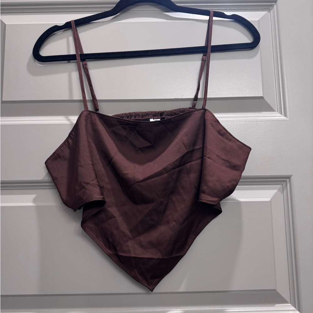 H&M Chocolate Brown Camisole Top
